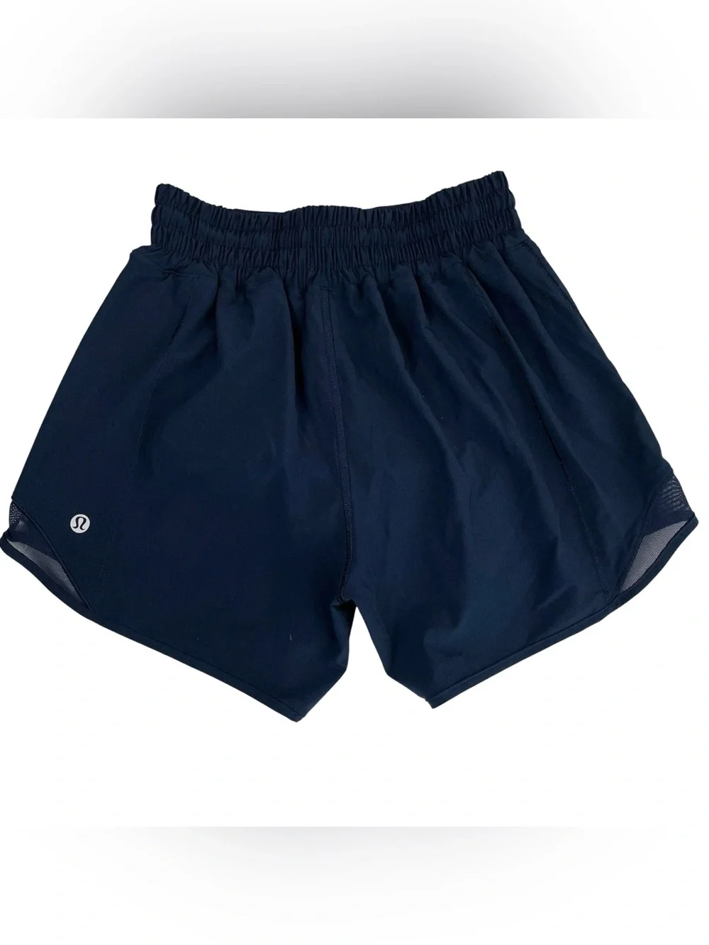 lululemon Hotty Hot Short High Rise Long 4” True Navy Sz 2